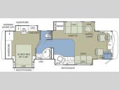 Floorplan - 2007 Holiday Rambler Neptune 36 PDQ