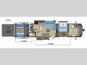 Floorplan - 2017 Jayco Seismic 4250