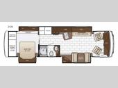 Floorplan - 2017 Newmar Ventana 3436