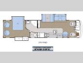 Floorplan - 2007 Gulf Stream RV Crescendo 378 FRED