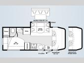 Floorplan - 2008 Winnebago View 24J
