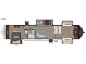 Floorplan - 2017 Keystone RV Montana High Country 375FL