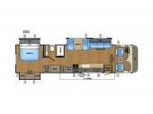 Floorplan - 2017 Jayco Precept 35S