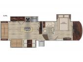 Floorplan - 2017 Vanleigh RV Vilano 325RL