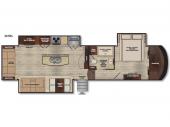 Floorplan - 2017 Vanleigh RV Vilano 365RL