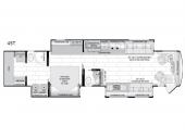 Floorplan - 2017 American Coach American Dream 45T