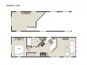 Floorplan - 2017 Forest River RV Quailridge Holiday Cottages 39AKML Loft