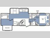 Floorplan - 2008 Keystone RV Cougar 289BHS