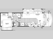 Floorplan - 2005 Winnebago Adventurer 33 V