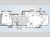 Floorplan - 2008 Winnebago Adventurer 38J