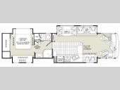 Floorplan - 2008 Fleetwood RV Expedition 38L