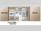 Floorplan - 2005 Jayco Jay Series 1007