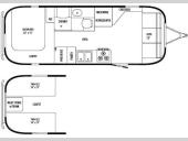 Floorplan - 2008 Airstream RV Safari 25'