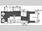 Floorplan - 2007 Forest River RV Salem F27RLSS
