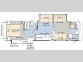 Floorplan - 2008 Monaco Cayman 35 SBD