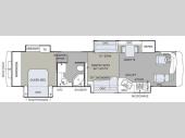 Floorplan - 2008 Holiday Rambler Imperial Bali IV