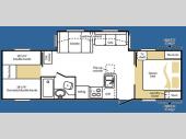 Floorplan - 2007 Keystone RV Cougar X-lite 29BHS