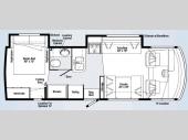 Floorplan - 2008 Winnebago Sightseer 29R