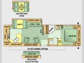 Floorplan - 2008 Jayco Jay Flight G2 31 RKS