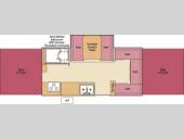Floorplan - 2008 Fleetwood RV Highlander Arcadia