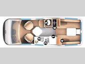 Floorplan - 2008 Roadtrek - 210 Popular 210-Popular