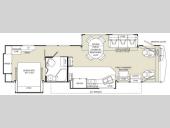 Floorplan - 2008 Fleetwood RV Pace Arrow 37C