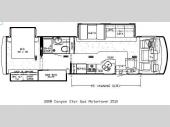 Floorplan - 2008 Newmar Grand Star GSCA 3510