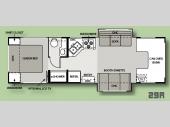 Floorplan - 2008 Four Winds RV Dutchmen Express 29R