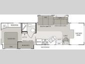 Floorplan - 2008 Four Winds RV Chateau Kodiak 34H