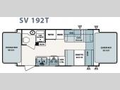 Floorplan - 2008 Forest River RV Surveyor SV 192T