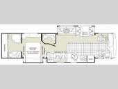 Floorplan - 2008 Fleetwood RV Bounder Diesel 38F