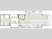Floorplan - 2008 Fleetwood RV Expedition 38F