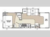 Floorplan - 2009 Coachmen RV Freelander 2600SO