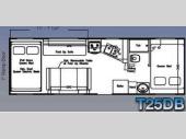 Floorplan - 2009 Eclipse Stellar T25DB
