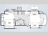 Floorplan - 2009 Itasca Suncruiser 35P
