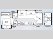 Floorplan - 2009 Winnebago Outlook 31C