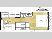 Floorplan - 2009 Gulf Stream RV Ameri-Lite 24BH