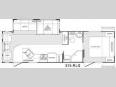 Floorplan - 2005 Keystone RV Mountaineer 315RLS