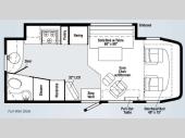 Floorplan - 2009 Itasca Navion 24A