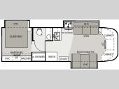 Floorplan - 2009 Four Winds RV Chateau Citation 29BG