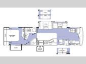 Floorplan - 2002 Fleetwood RV Expedition 36T