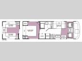 Floorplan - 2003 Fleetwood RV Fiesta 26Y