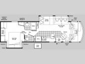 Floorplan - 2005 Winnebago Voyager 35D