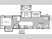 Floorplan - 2000 Fleetwood RV Pace Arrow 33V