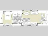 Floorplan - 2005 Fleetwood RV Revolution LE 40 L