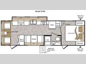 Floorplan - 2010 Keystone RV Passport 285RL