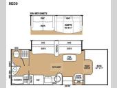 Floorplan - 2010 Coachmen RV Prism M230