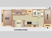 Floorplan - 2010 Jayco Jay Feather EXP 213
