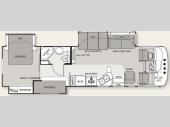 Floorplan - 2010 Four Winds RV Hurricane 34B