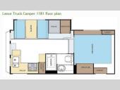 Floorplan - 2010 Lance 1181